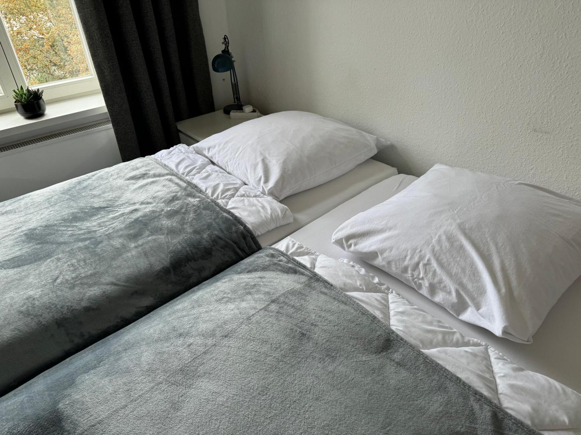 Moderne 4 Zimmer Apartment Mit Bergblick Stadtzentrum Contactless Check-In Gehrden  Dış mekan fotoğraf